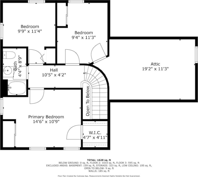 608 S Main St, Port Byron, IL 61275 - view of property floor plan