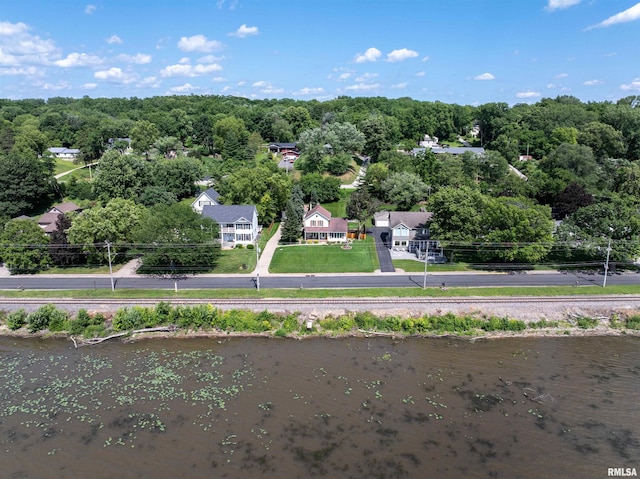 608 S Main St, Port Byron, IL 61275 - bird's eye view of a nearby body of water