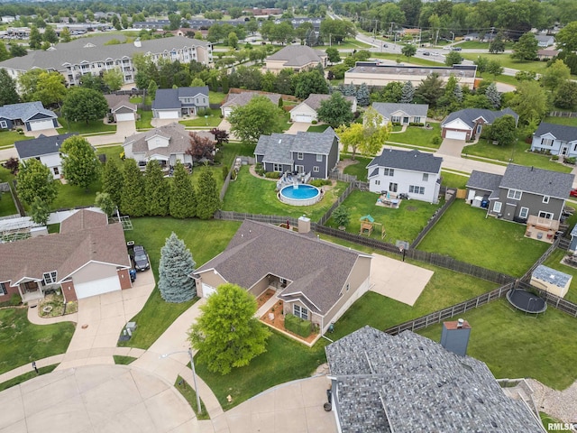 5142 Fillmore Ct, Davenport, IA 52806 - aerial perspective of suburban area