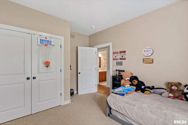 3484 Field Sike Dr, Bettendorf, IA 52722 - carpeted bedroom with baseboards and a closet