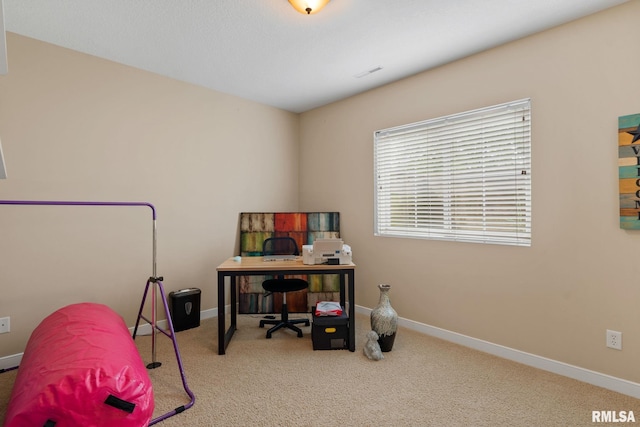 3484 Field Sike Dr, Bettendorf, IA 52722 - carpeted office with baseboards