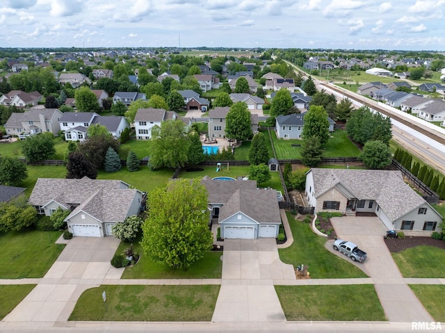 3484 Field Sike Dr, Bettendorf, IA 52722 - aerial view of residential area