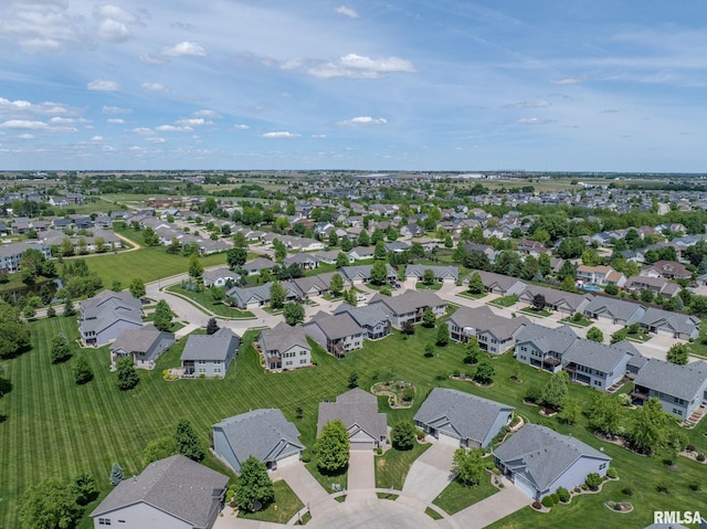 3608 Glengevlin Way, Bettendorf, IA 52722 - aerial view of property and surrounding area with nearby suburban area