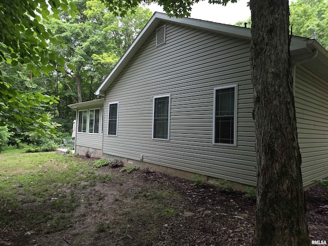179 Hazel Rd, Simpson, IL 62985 - view of side of property
