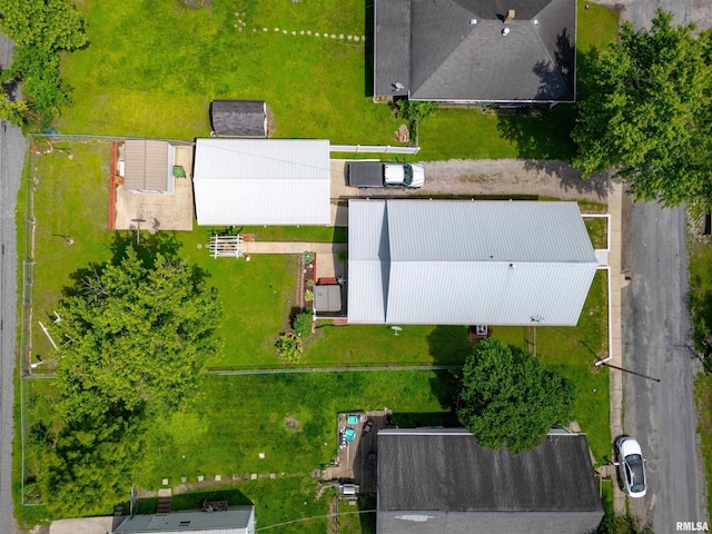1408 Newton Ave, Johnston City, IL 62951 - aerial view
