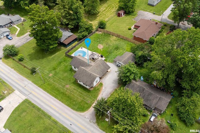 611 E Grand Ave, Carterville, IL 62918 - aerial view