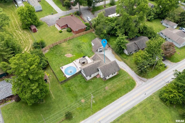 611 E Grand Ave, Carterville, IL 62918 - aerial view of residential area