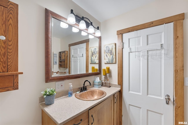 905 1st St, Camanche, IA 52730 - bathroom with vanity