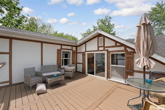 905 1st St, Camanche, IA 52730 - view of wooden deck