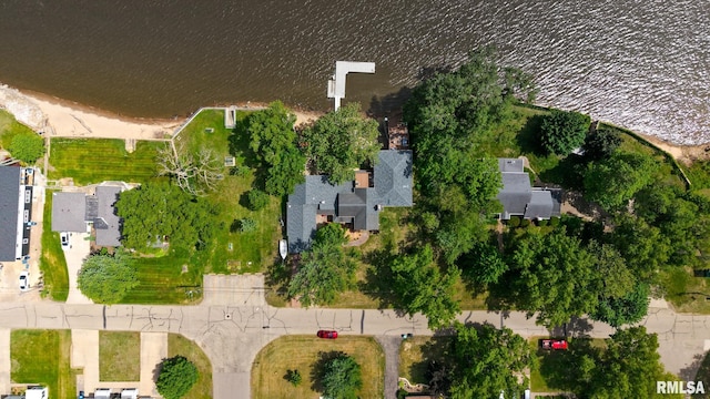 905 1st St, Camanche, IA 52730 - aerial overview of property's location