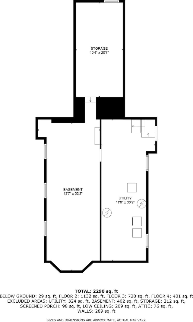 627 5th Ave S, Clinton, IA 52732 - property floor plan