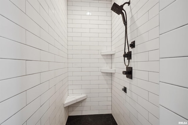 4691 Hidden Lake Ct, Bettendorf, IA 52722 - full bathroom with a tile shower