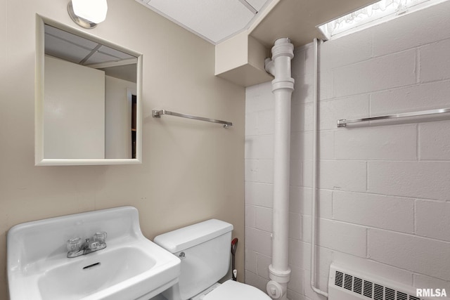 1872 19th Ave, Moline, IL 61265 - bathroom featuring radiator and toilet