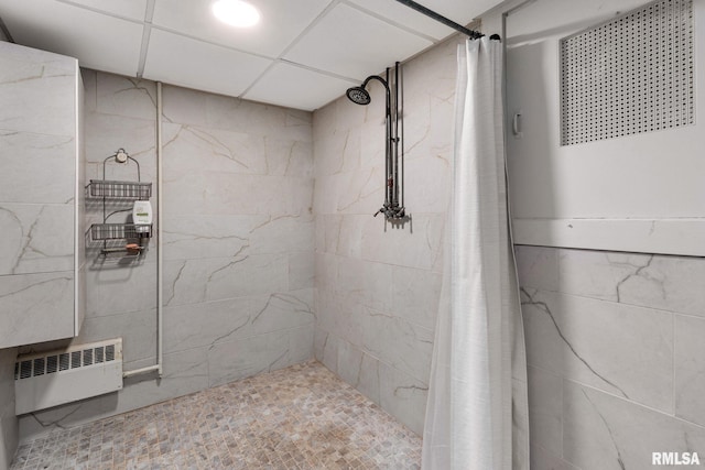 1872 19th Ave, Moline, IL 61265 - bathroom with radiator and tiled shower