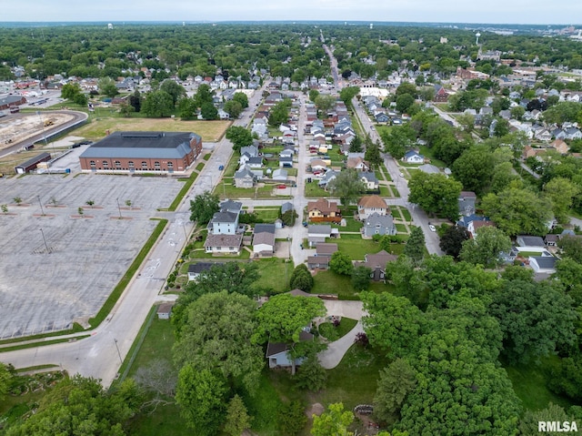 1872 19th Ave, Moline, IL 61265 - aerial overview of property's location featuring nearby suburban area
