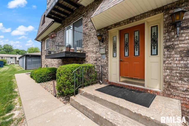 3069 4th St Unit 4, Moline, IL 61265 - entrance to property featuring brick siding