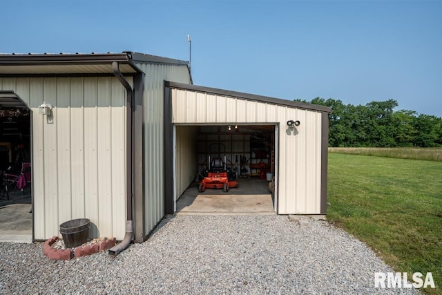 11271 W Center Rd, Mulkeytown, IL 62865 - view of outdoor structure