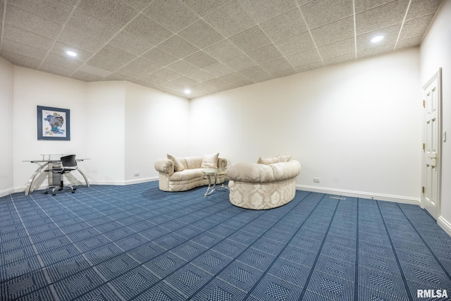 2 Hickory Ct, Rock Island, IL 61201 - unfurnished room featuring recessed lighting, carpet flooring, and baseboards