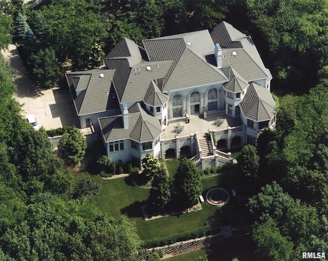 2 Hickory Ct, Rock Island, IL 61201 - view from above of property