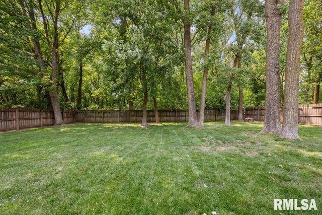 5300 Hillandale Rd, Davenport, IA 52806 - view of fenced backyard