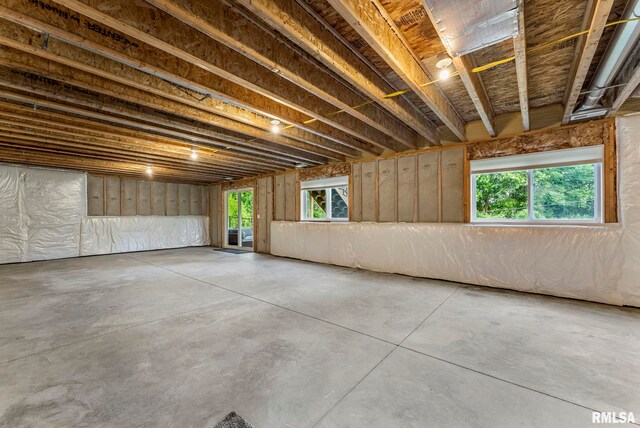 701 Sweet Wood Ln, Blue Grass, IA 52726 - below grade area featuring plenty of natural light