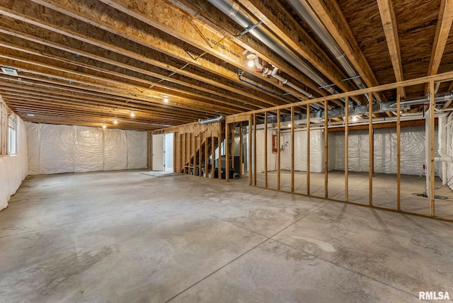 701 Sweet Wood Ln, Blue Grass, IA 52726 - view of unfinished below grade area