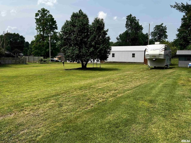 1210 Peterson Ave, Johnston City, IL 62951 - view of yard