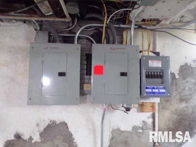1522 Brady St, Davenport, IA 52803 - utility room with electric panel