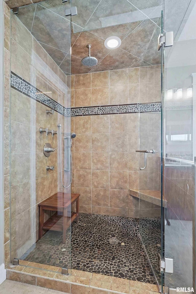 7 Redstone Ct, Le Claire, IA 52753 - bathroom with a shower stall