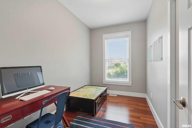 7 Redstone Ct, Le Claire, IA 52753 - office area with wood finished floors and baseboards