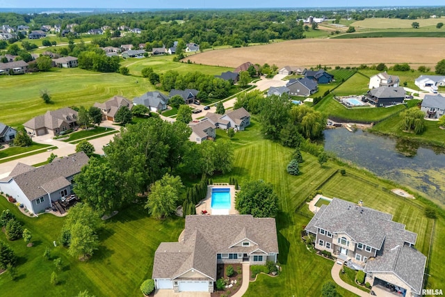 7 Redstone Ct, Le Claire, IA 52753 - aerial perspective of suburban area