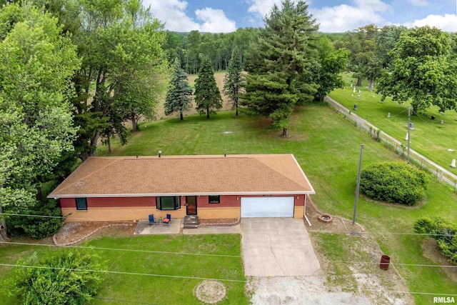 803 Locust St, Princeton, IA 52768 - view from above of property