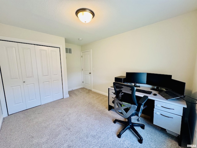 11401 N Joseph St, Dunlap, IL 61525 - office area featuring carpet flooring and baseboards