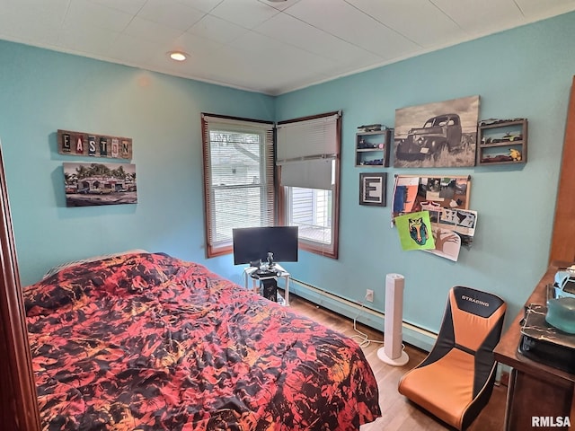 1324 Grandview Dr, Clinton, IA 52732 - bedroom featuring wood finished floors and recessed lighting