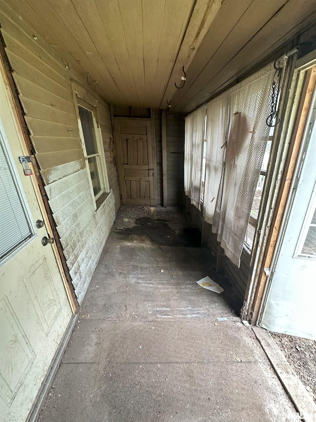 700 Cedar St, Muscatine, IA 52761 - view of unfurnished sunroom