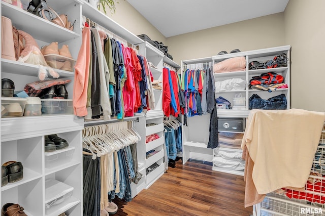 6997 Matthews Pass, Bettendorf, IA 52722 - spacious closet with wood finished floors