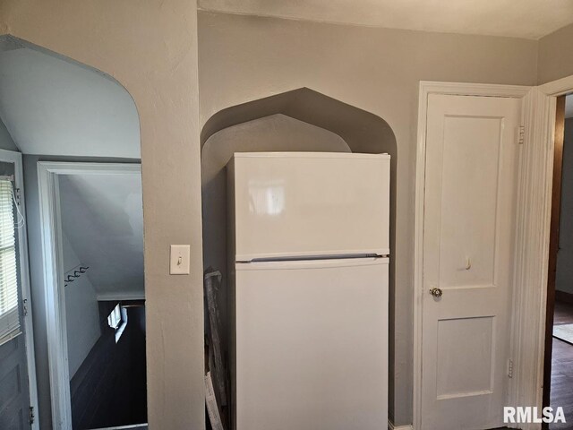 2336 24 1/2 St, Rock Island, IL 61201 - kitchen with freestanding refrigerator