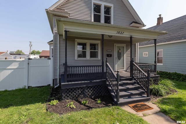 1637 24th Ave, Moline, IL 61265 - view of front facade featuring a porch