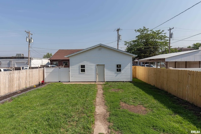 1637 24th Ave, Moline, IL 61265 - view of rear view of property