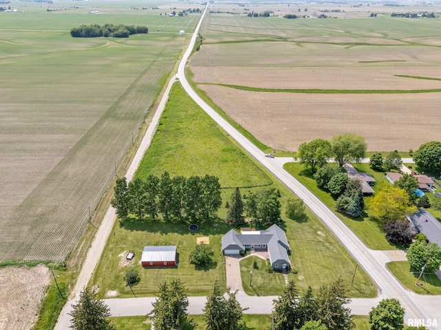 904 W Main St, Reynolds, IL 61279 - aerial view of sparsely populated area featuring farmland