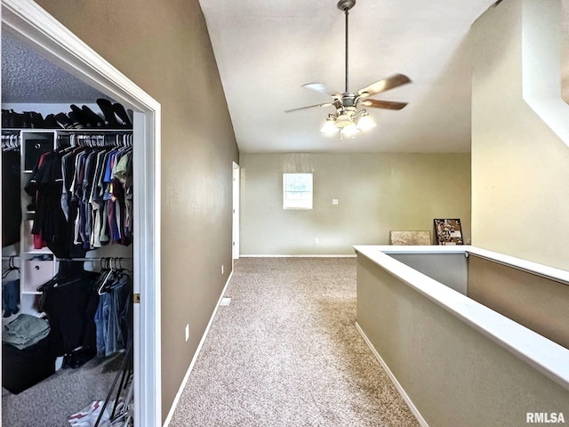 52 Chickasaw St, Mcclure, IL 62957 - corridor featuring carpet floors and baseboards