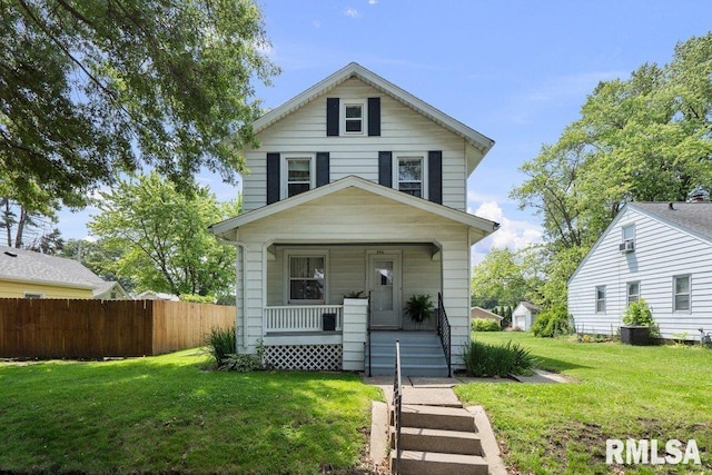 546 21st Ave, Moline, IL 61265 - american foursquare style home with a porch