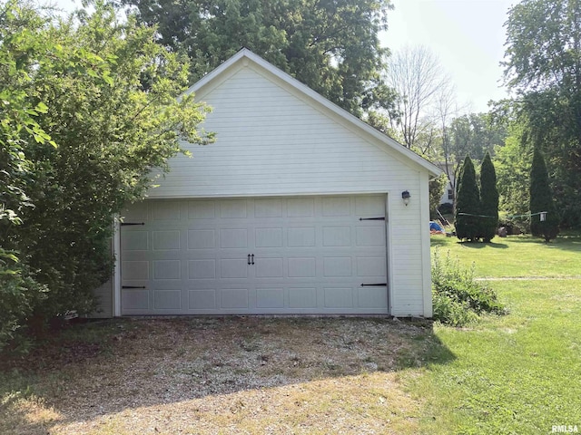 706 N Main St, Port Byron, IL 61275 - view of detached garage