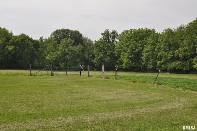 18616 N 35th Ave, East Moline, IL 61244 - view of yard featuring a view of trees
