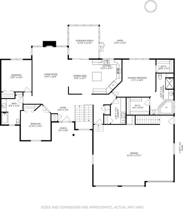 308 N 9th Ave N, Fulton, IL 61252 - property floor plan
