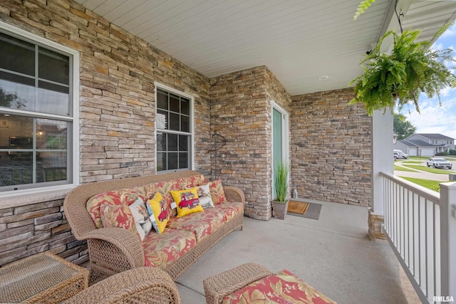 1100 Wild W Dr, Le Claire, IA 52753 - view of porch