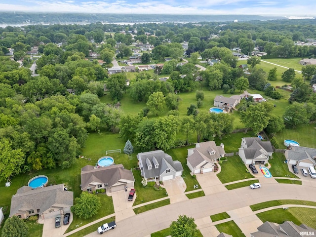 1100 Wild W Dr, Le Claire, IA 52753 - aerial view of residential area