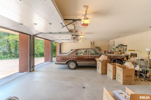 7 Sharon Ln, Fulton, IL 61252 - garage with a garage door opener
