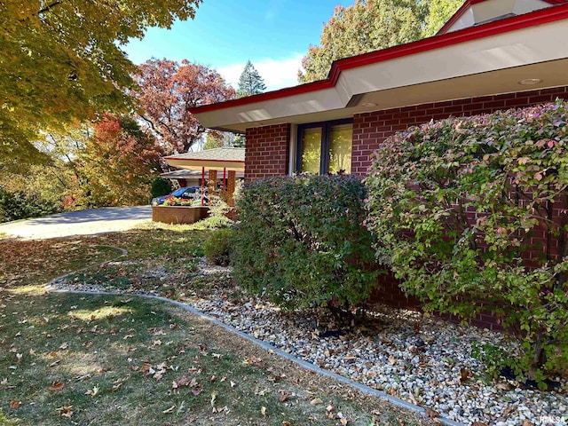 7 Sharon Ln, Fulton, IL 61252 - view of home's exterior featuring brick siding