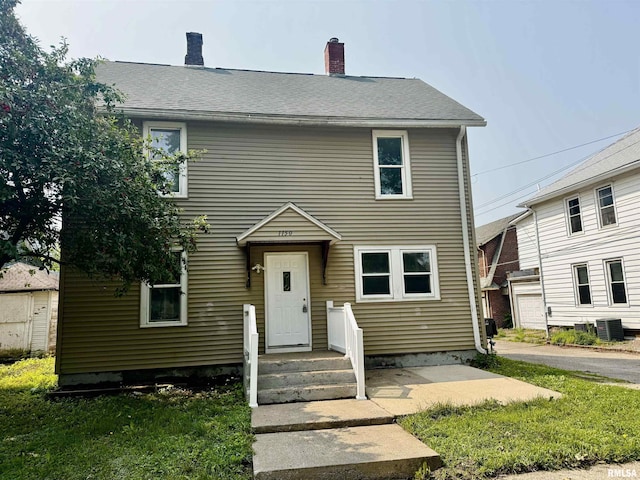 1150 14th Ave, Moline, IL 61265 - view of front of property featuring a chimney